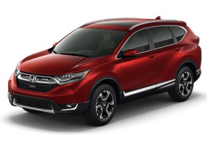 фото Honda CR-V 2017-2018 вид спереди