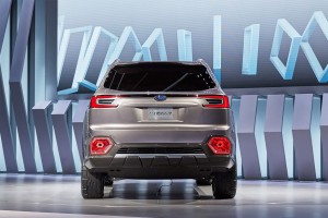 картинки Subaru Viziv 7 SUV Concept 2016-2017 вид сзади
