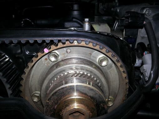 Close Up Of (VVTi) System Timing Gear